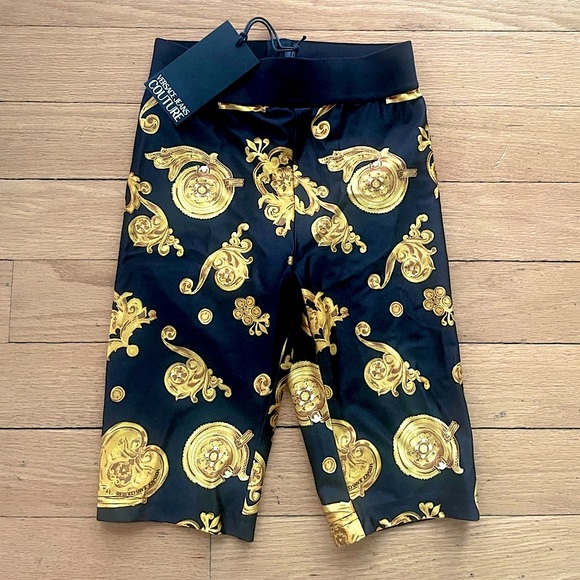 NWT Versace biker shorts